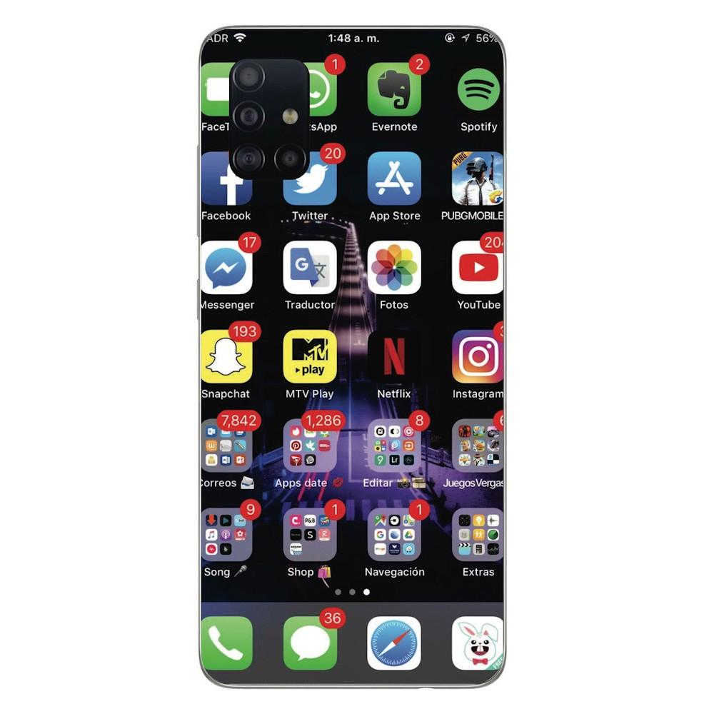 Miếng Dán Skin 3D dành cho Samsung A71 / A51 / A31 / A21s tránh trầy xước, hình ảnh 3D