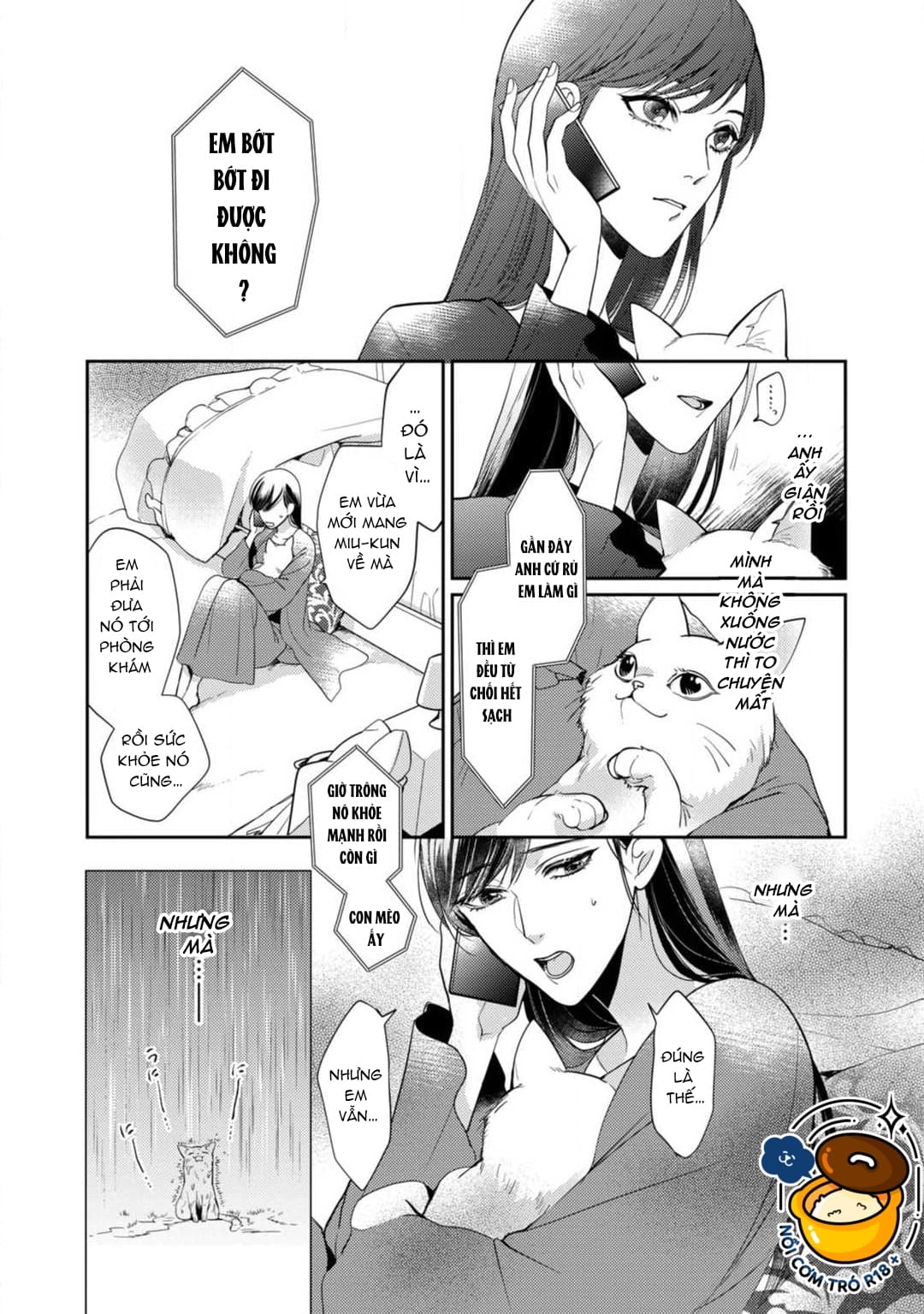 bạn trai mèo trắng của tôi chapter 1.1 12