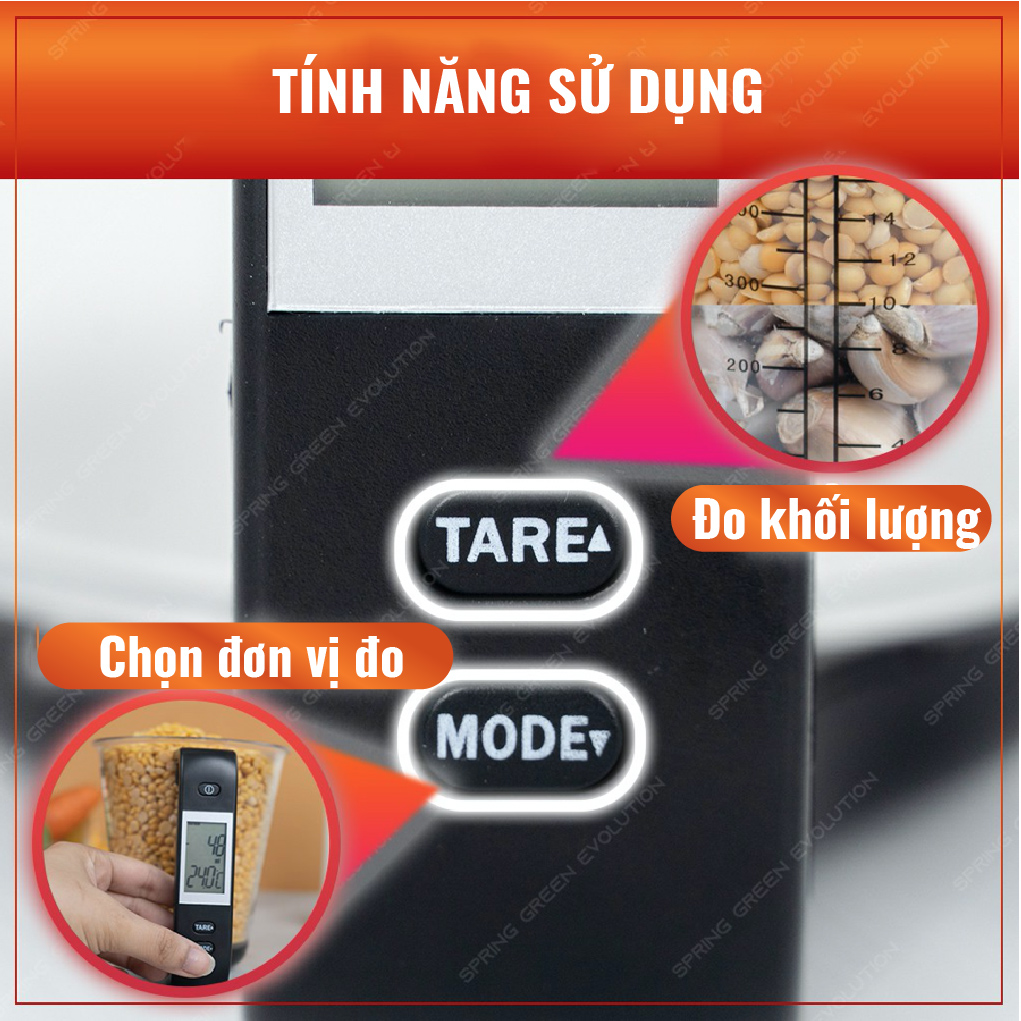 Cốc Đong (Đo) Điện Tử Model DMC - Dụng Cụ Tiện Lợi Khi Nấu Ăn, Làm Bánh, Sử Dụng Đơn Giản. Nhập Khẩu Chính Hãng Thái Lan