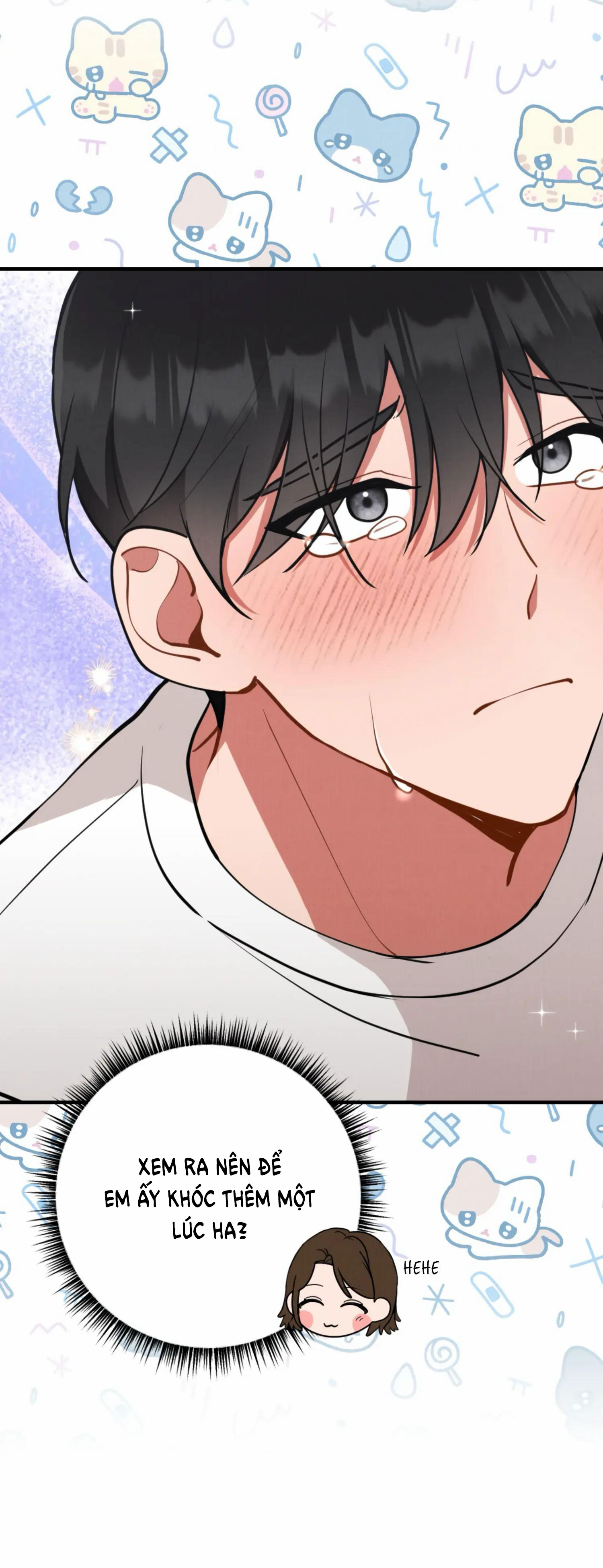 [18+] bạn của em trai không thể to như vậy! chapter 11.1 45