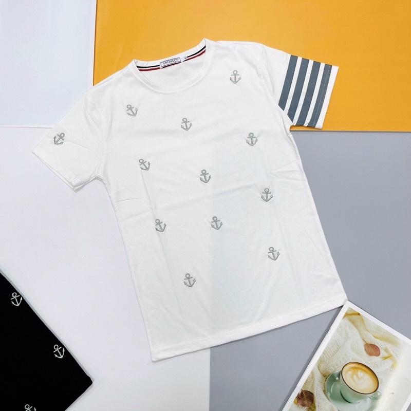 Áo nam cổ tròn thun cotton hàng cao cấp vnxk