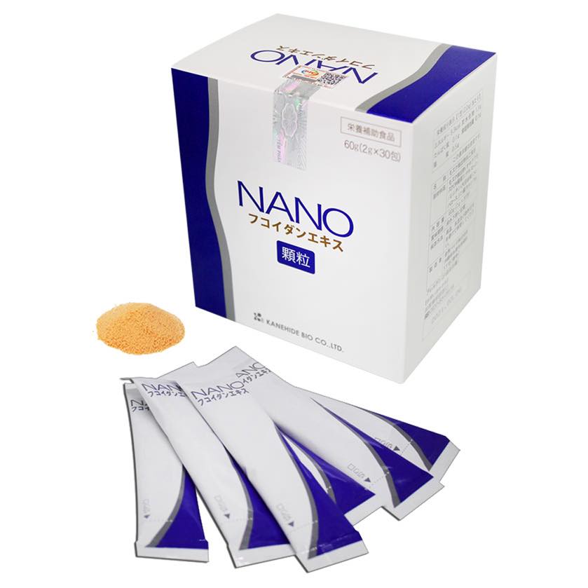 Combo Viên Uống Kanehide Bio Fucoidan Okinawa Hộp 180v Và Nano 30 Gói  Hỗ Trợ Ức Chế Tăng Trưởng Tế Bào Ung Thư, Tăng Cường Hệ Miễn Dịch, Đề Kháng Cho Cơ Thể.