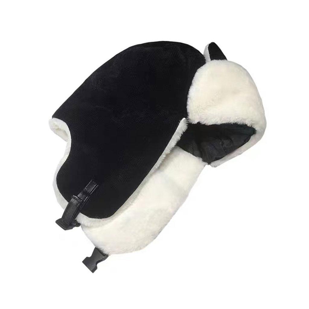 Winter Trapper Bomber Hat Windproof Ushanka Snow Men Hat for Hiking
