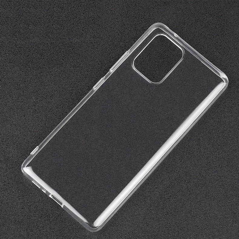 Ốp lưng dành cho Samsung Galaxy S10, S10 5G, S10 Lite, S10 Plus dẻo silicon trong suốt