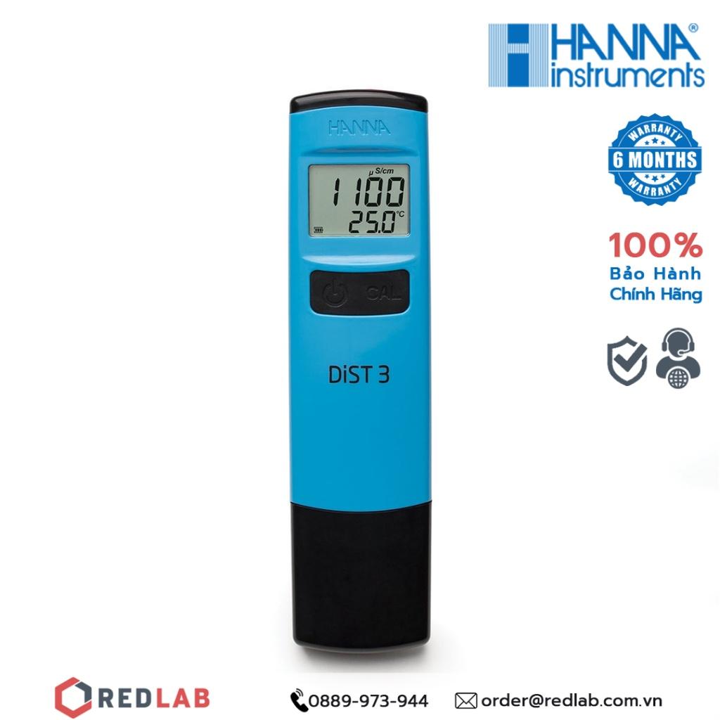 Bút đo độ dẫn/nhiệt độ thang thấp Hanna HI98303