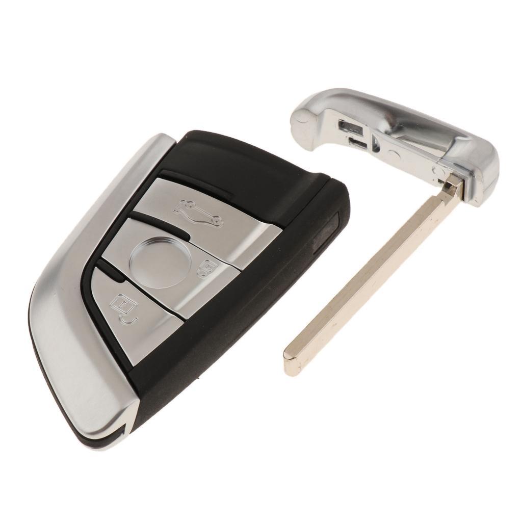 Car Key Case for BMW X5 X6 -Protective Key Fob Cover for BMW 3 Button Remote Control Car Key