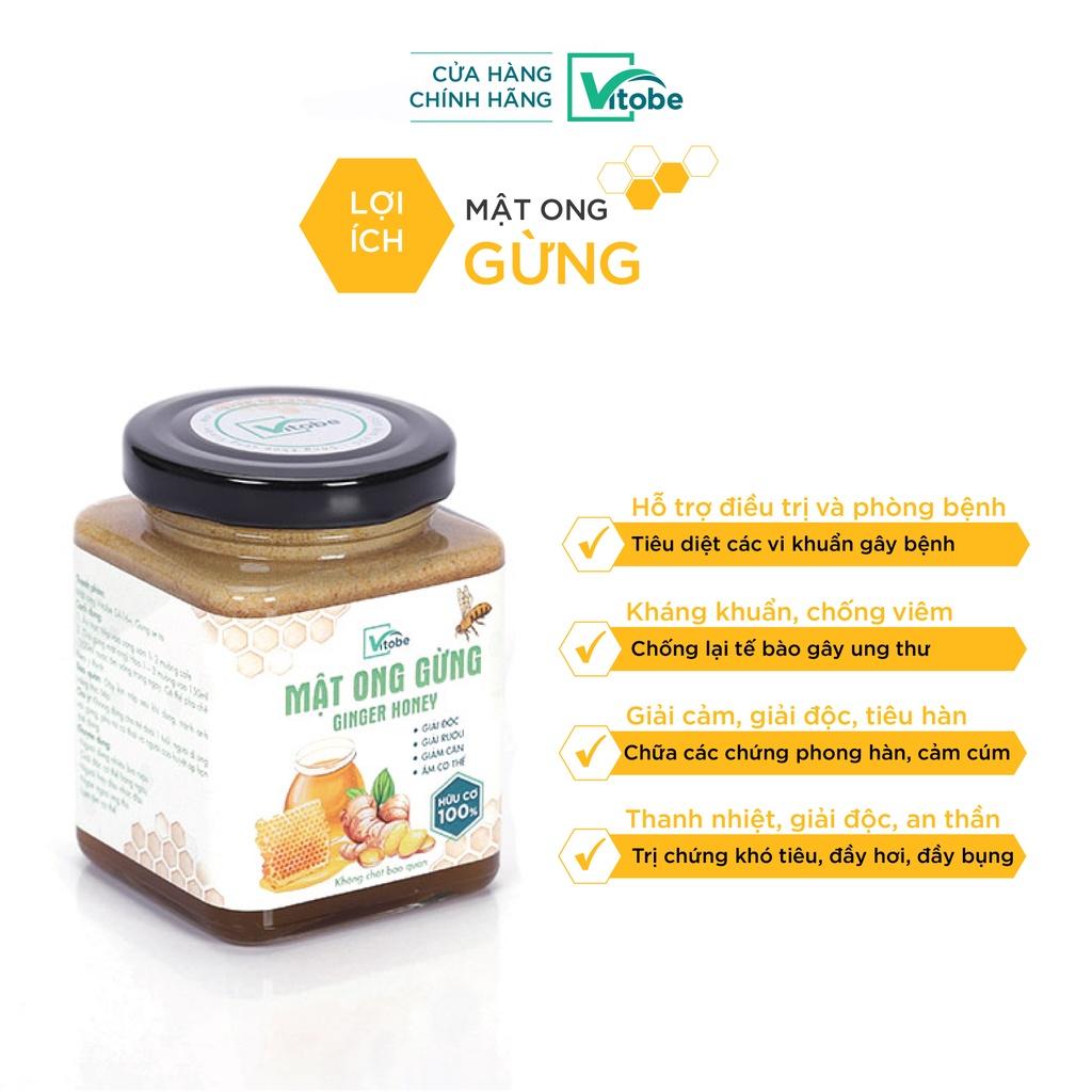 Mật Ong Gừng Vitobe - Hữu Cơ 100%