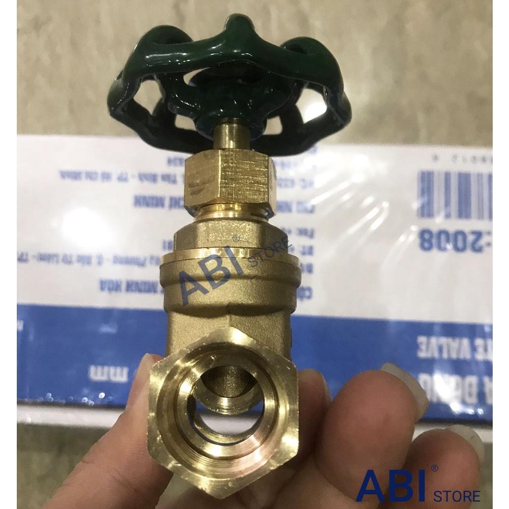 Van cửa đồng MBV dn15(1/2), dn20(3/4) van khóa nước