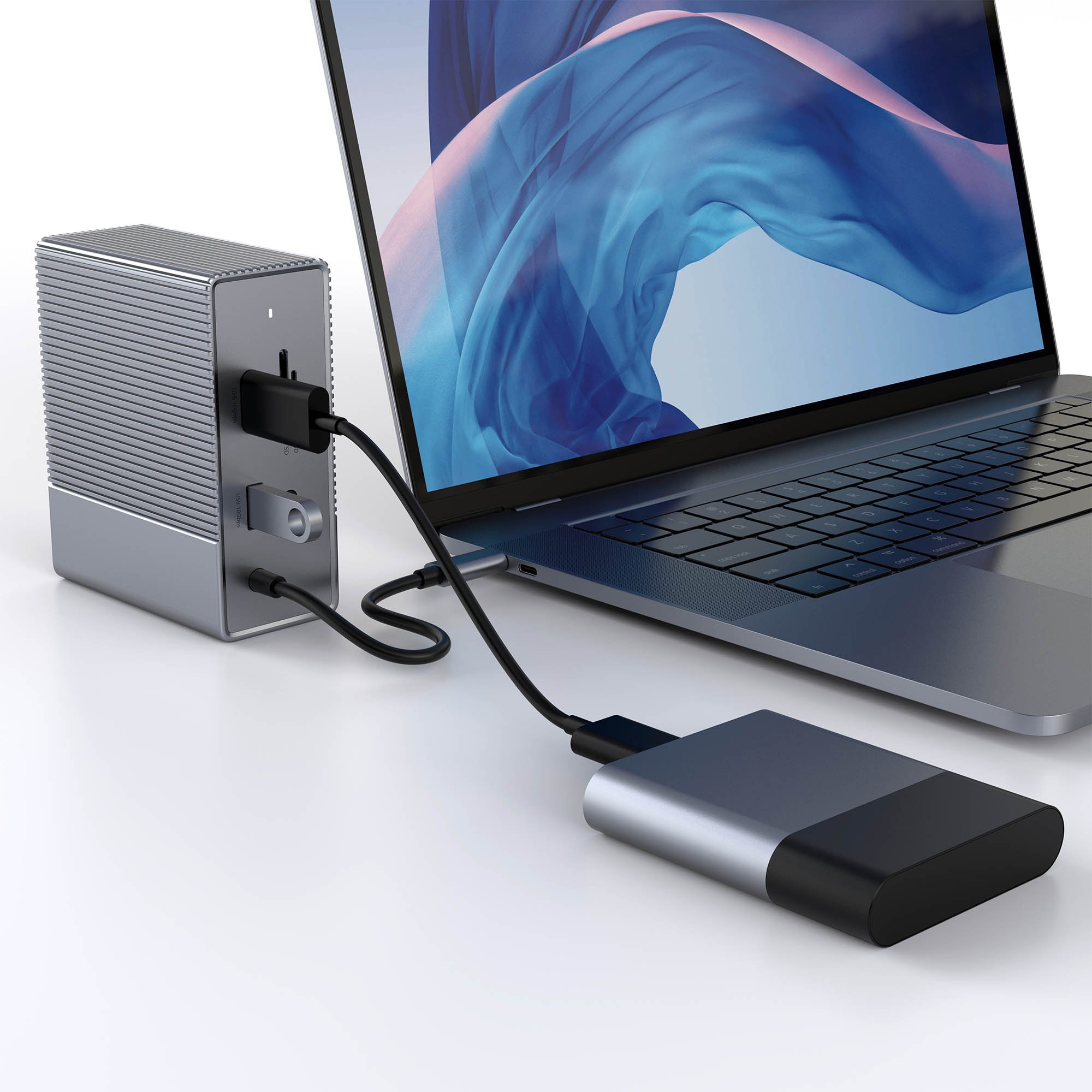 Hyperdrive Gen2 12-In-1 For Macbook, Ipad Pro 2018-2020, PC & Devices (G212)-chính hãng