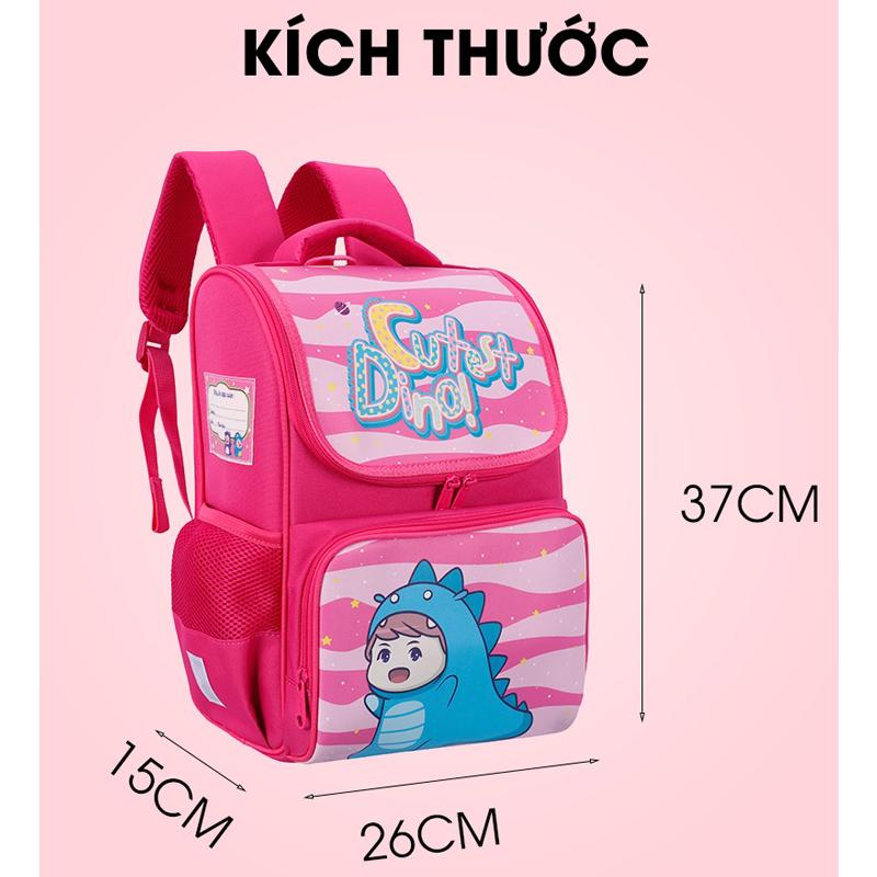 Cặp Chống Gù Bé Gái Size M - Miti C11072M_CHO1_HONG.N - Hình Cún