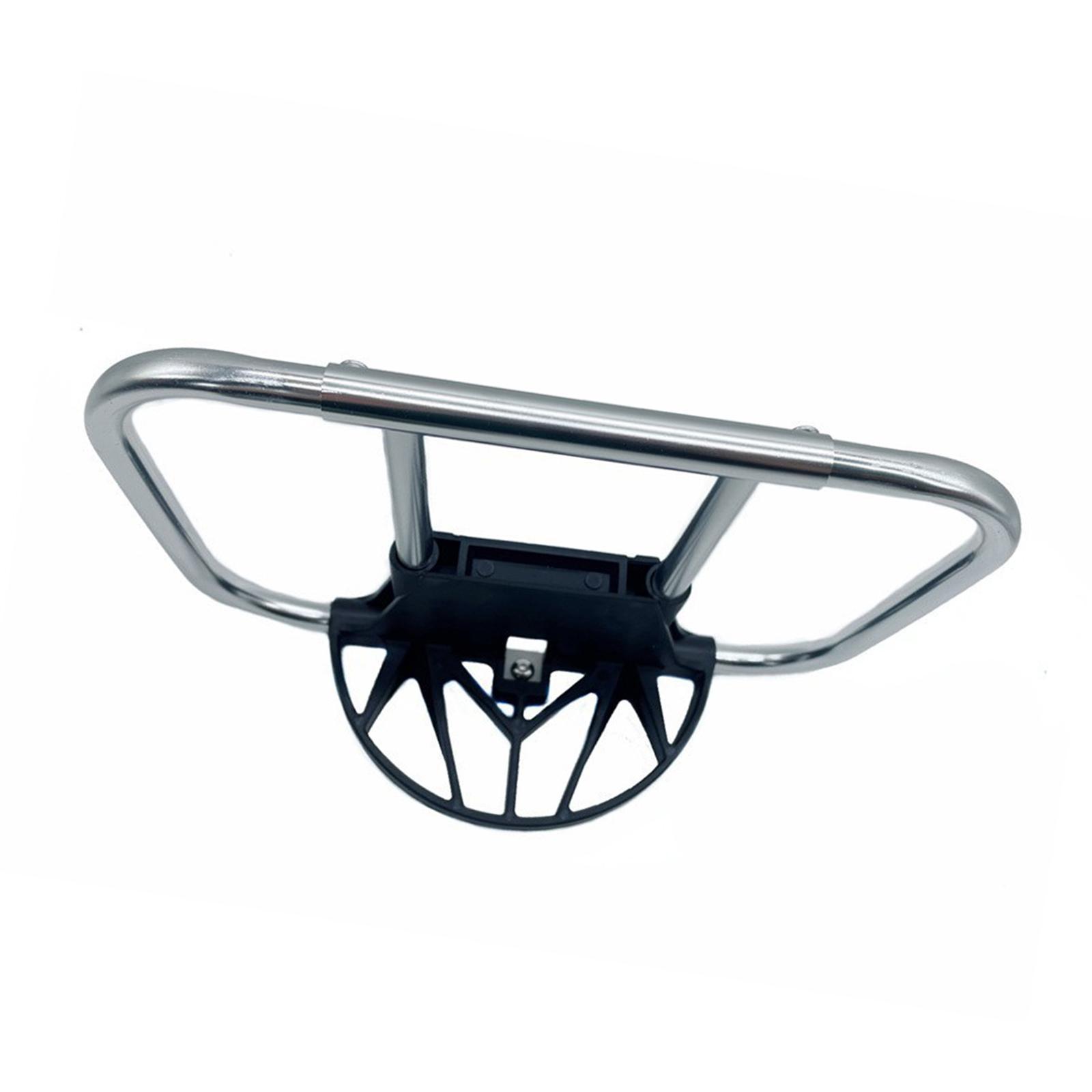 Folding Bike Carrier Bracket Front Carrier Frame Alloy Bag Rack for Backpack