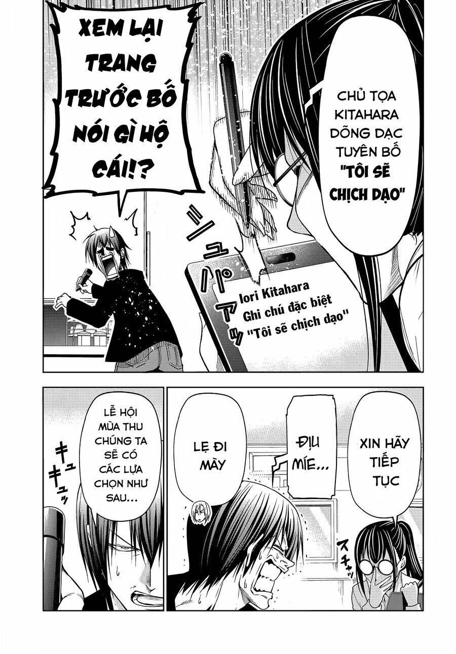 cô gái thích lặn - grand blue chapter 91 18