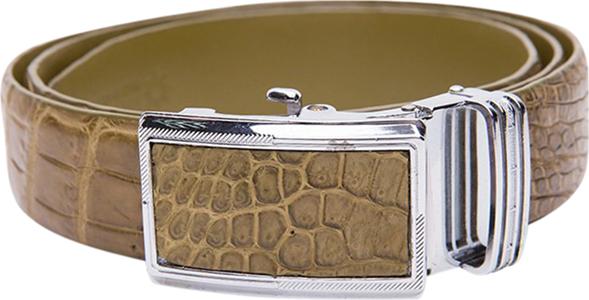 Bộ Ví &amp; Thắt Lưng Nam Da Cá Sấu Huy Hoàng HT2252-HT4274 (23 x 11,5 cm) - Rêu
