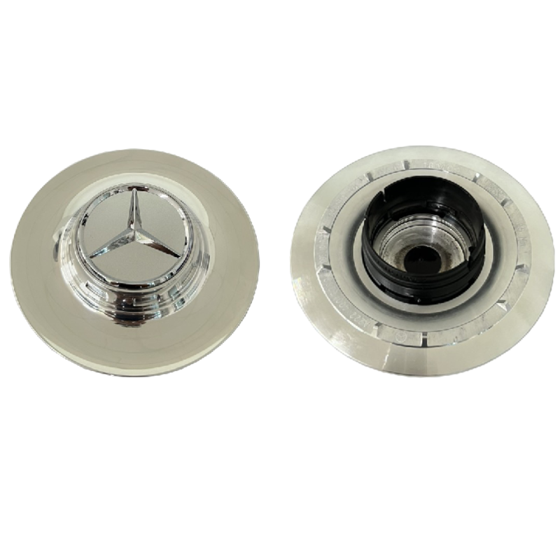Logo chụp mâm, ốp lazang bánh xe ô tô Maybach AL6001-T6 - Chất liệu hợp kim nhôm cao cấp