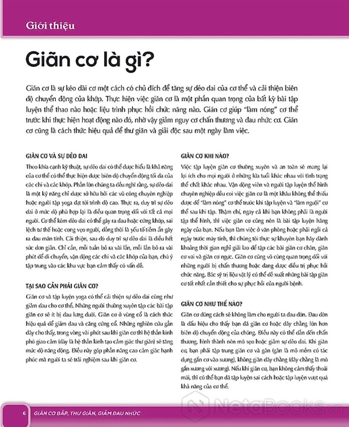 Giãn Cơ Bắp Thư Giãn Giảm Đau Nhức - Sophie Cornish-Keefe