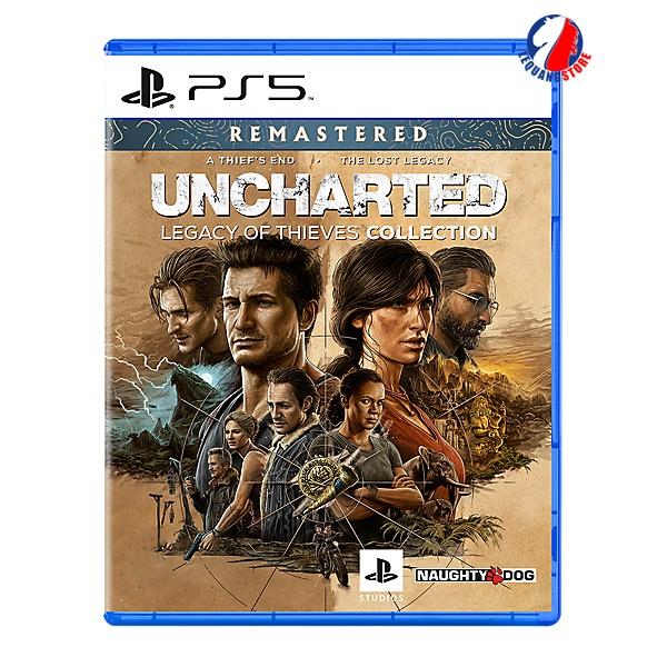 Uncharted: Legacy of Thieves Collection - Đĩa Game PS5 - ASIA - Hàng Chính Hãng