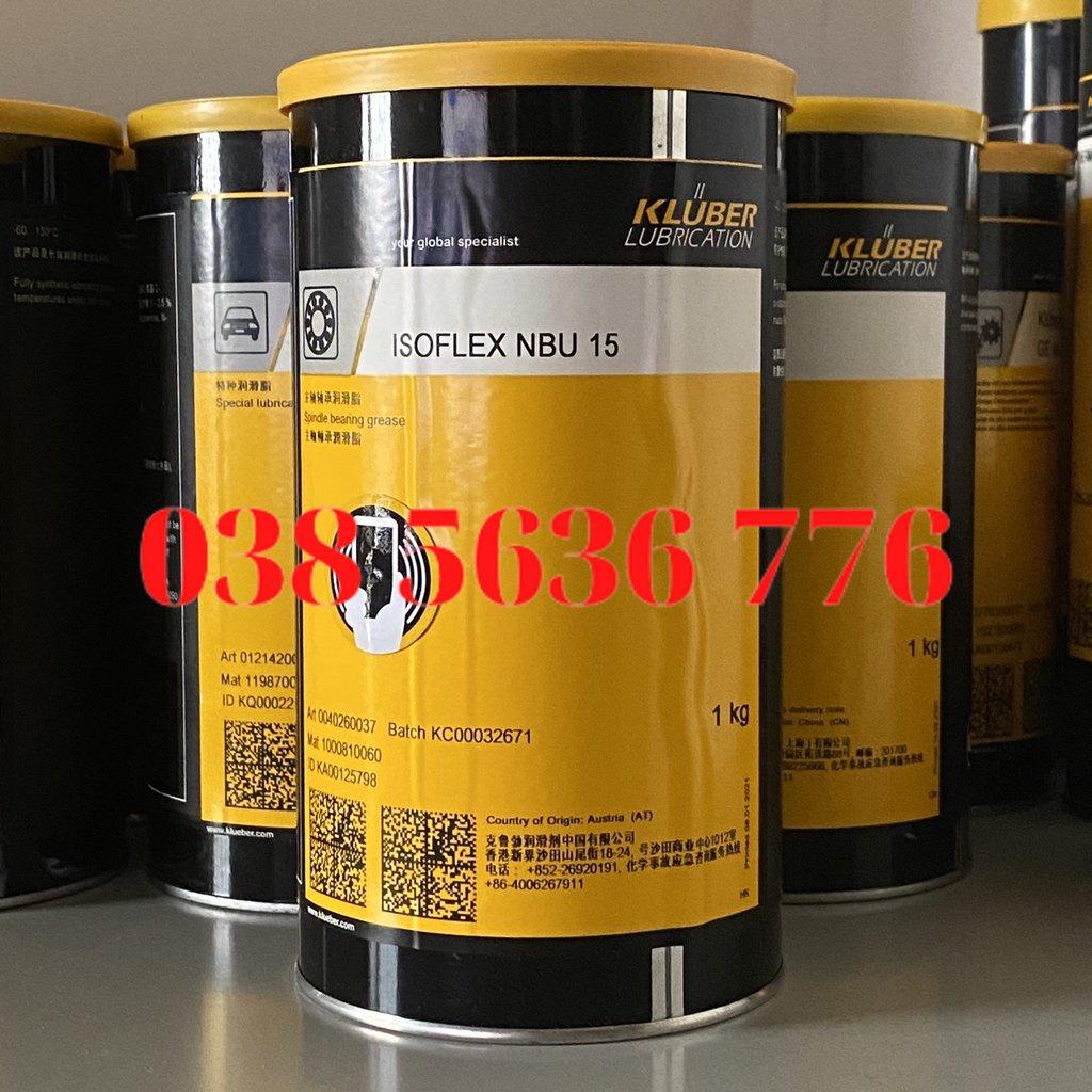 Kluber Isoflex Nbu15 Mỡ Cho Vòng Bi, Trục Chính Tốc Độ Cao 1Kg