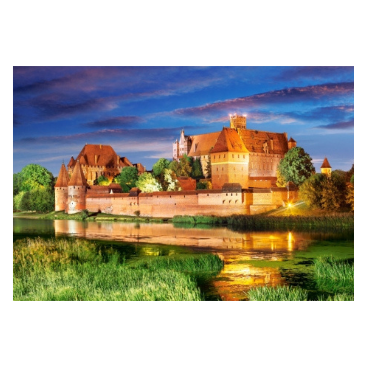 Xếp hình puzzle lâu đài Malbork, Poland 1000 mảnh CASTORLAND C-103010-2