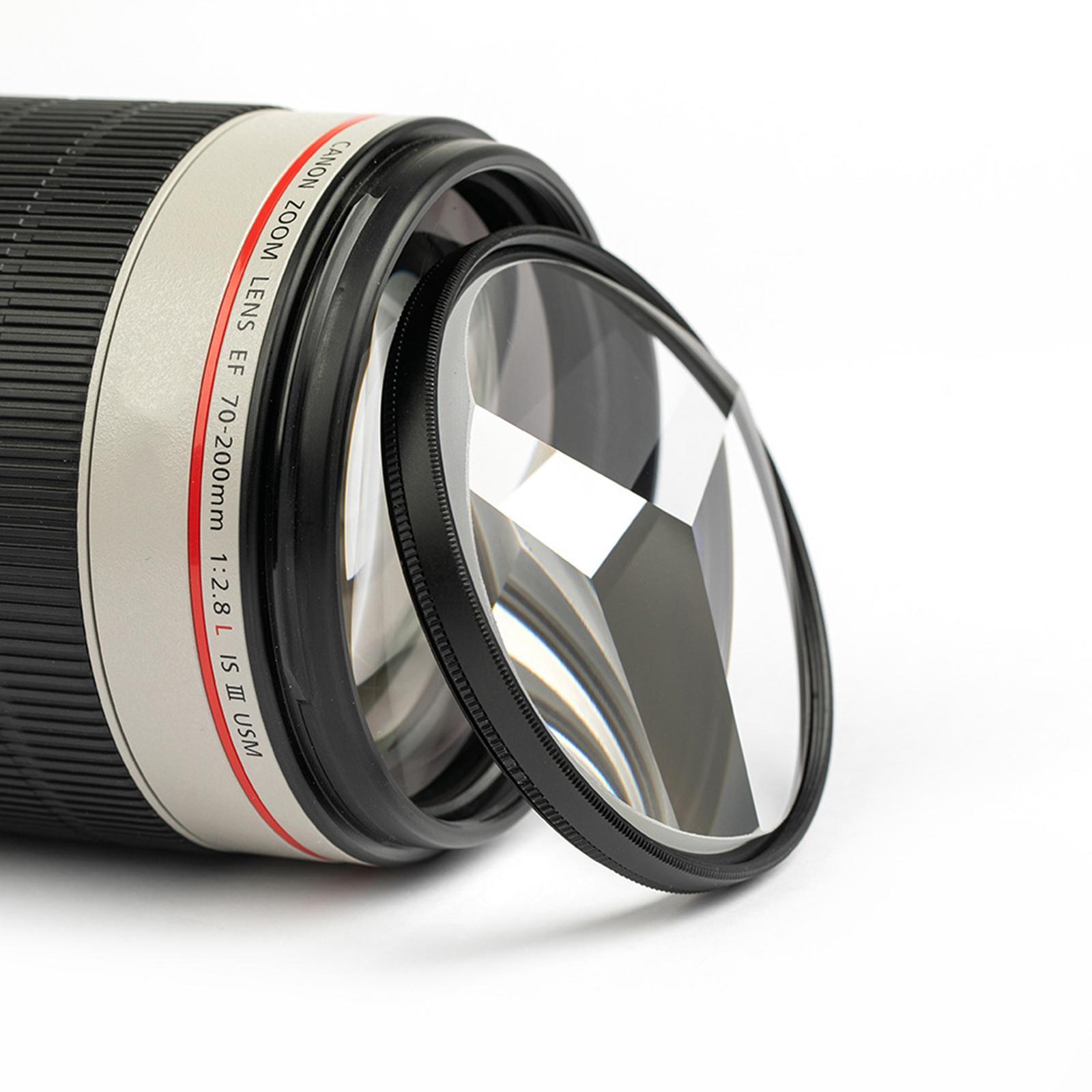 77mm Triple Camera Filter Fractal Filters Photography Tool Accessories