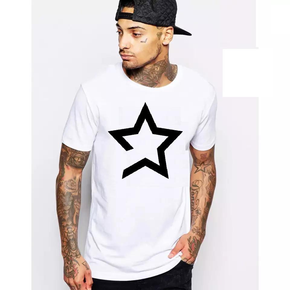 Áo thun nam in ngôi sao mtt131