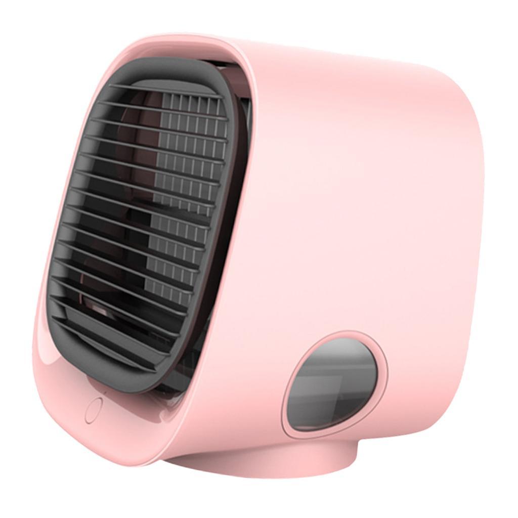 2x Portable Air Cooler Fan Desktop Cooling Air Conditioner Humidifier