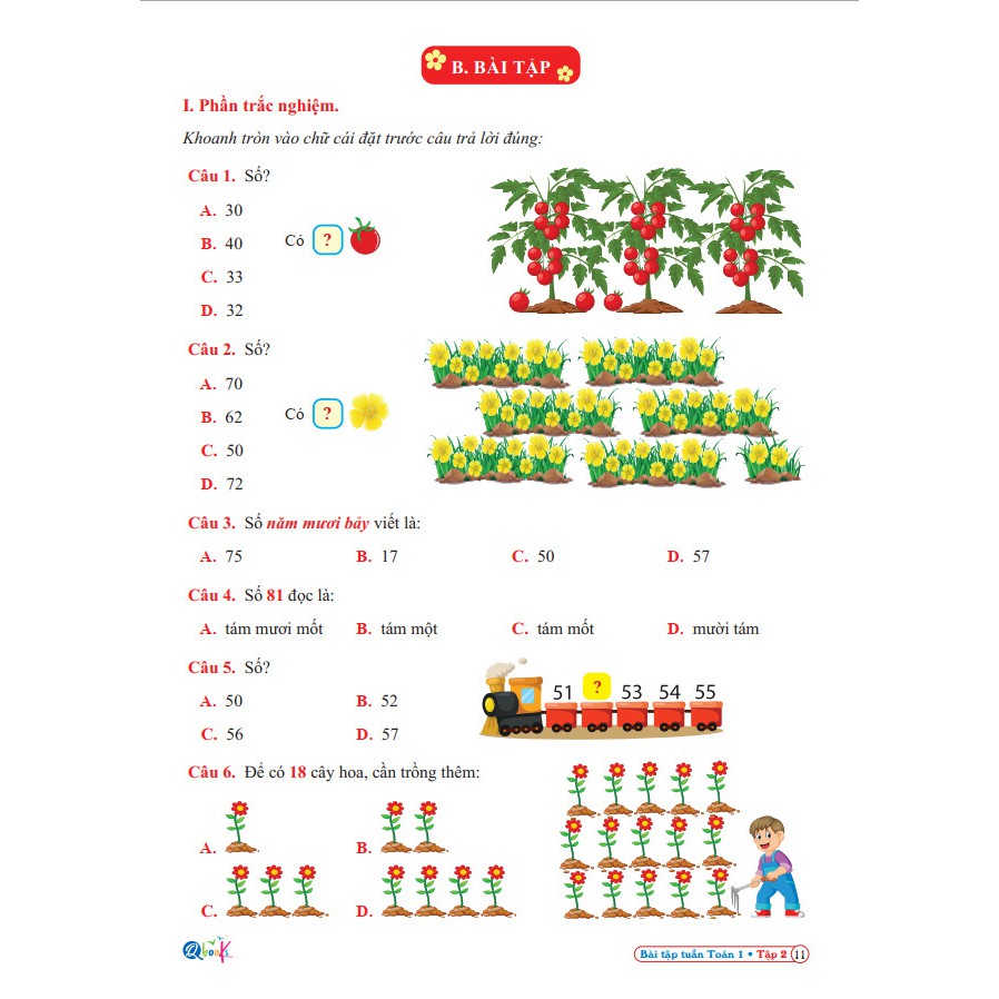 Sách- Combo Bài Tập Tuần Toán và Tiếng Việt 1 Cánh Diều Tập 2