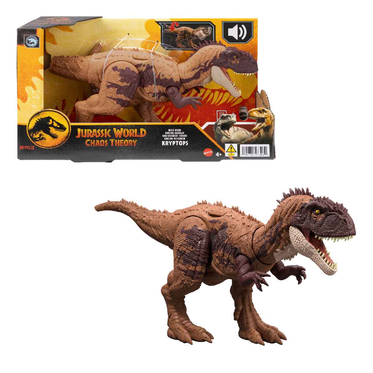 Đồ Chơi Mô Hình Khủng Long Kryptops Có Âm Thanh JURASSIC WORLD MATTEL JCL64/HLP14