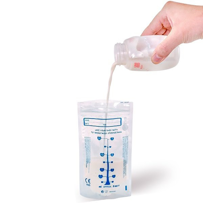 Túi Trữ Sữa Unimom 210ml (Hộp 20 - 10 Túi) Compact BPA Free - Hàng Hàn Quốc, Tiệt Trùng, 3 Khóa Zip Chắc Chắn, 2 Lớp Dày, Túi Đựng Sữa Mẹ, Tui Tru Sua 210ml