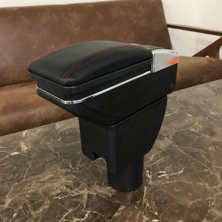 Hộp tỳ tay ô tô Hyundai Getz cao cấp JDZX-GTZ: Mầu Đen