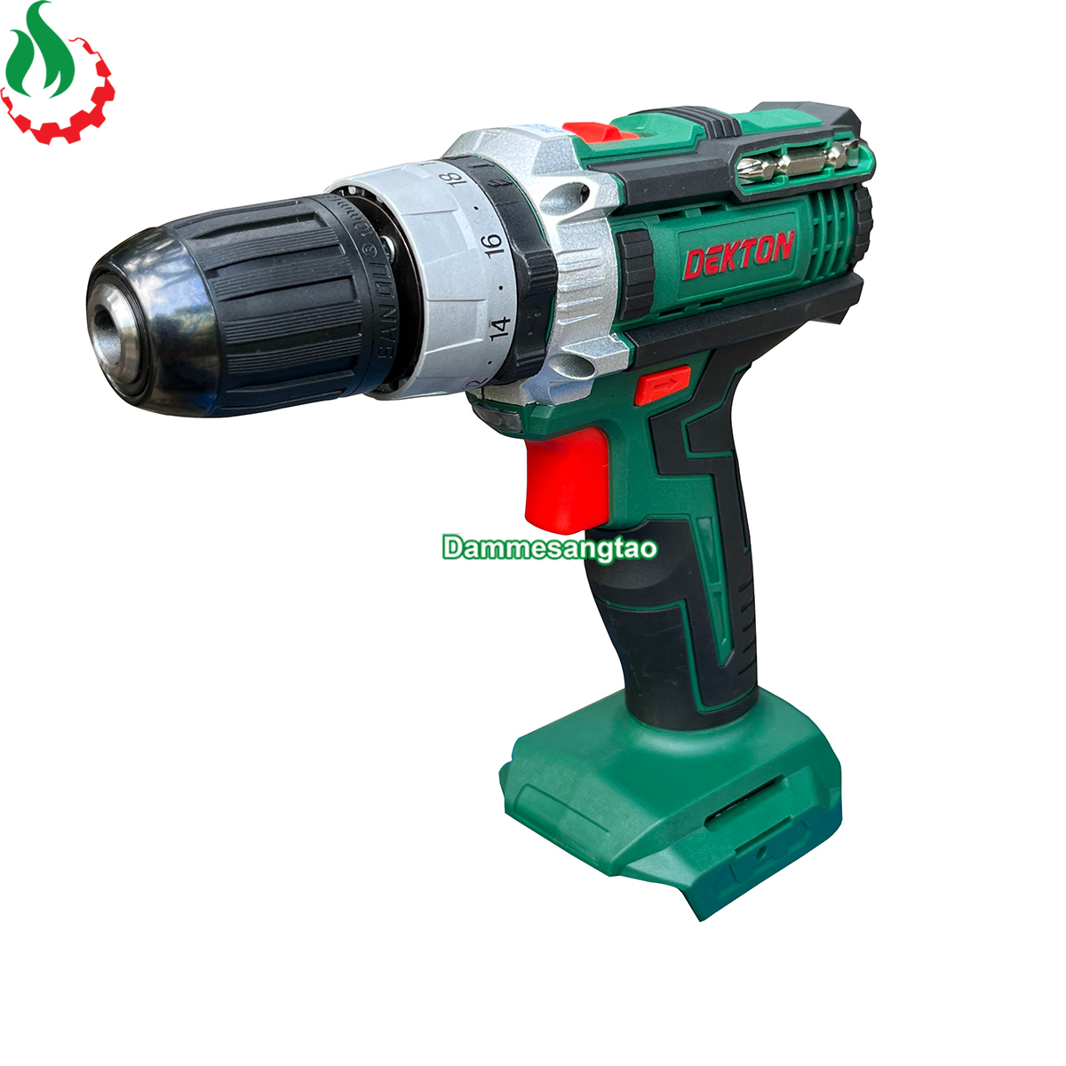 Thân máy khoan pin 18V Dekton DK-2115B 39Nm
