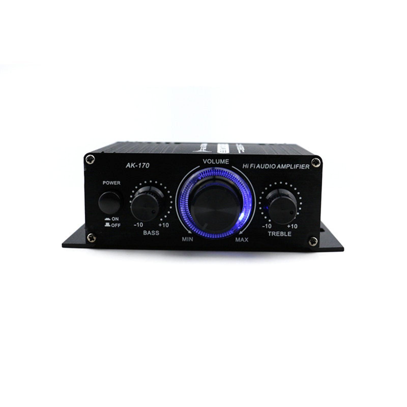 Surround Sound Mini Sound Amp Speaker 12V FM USB