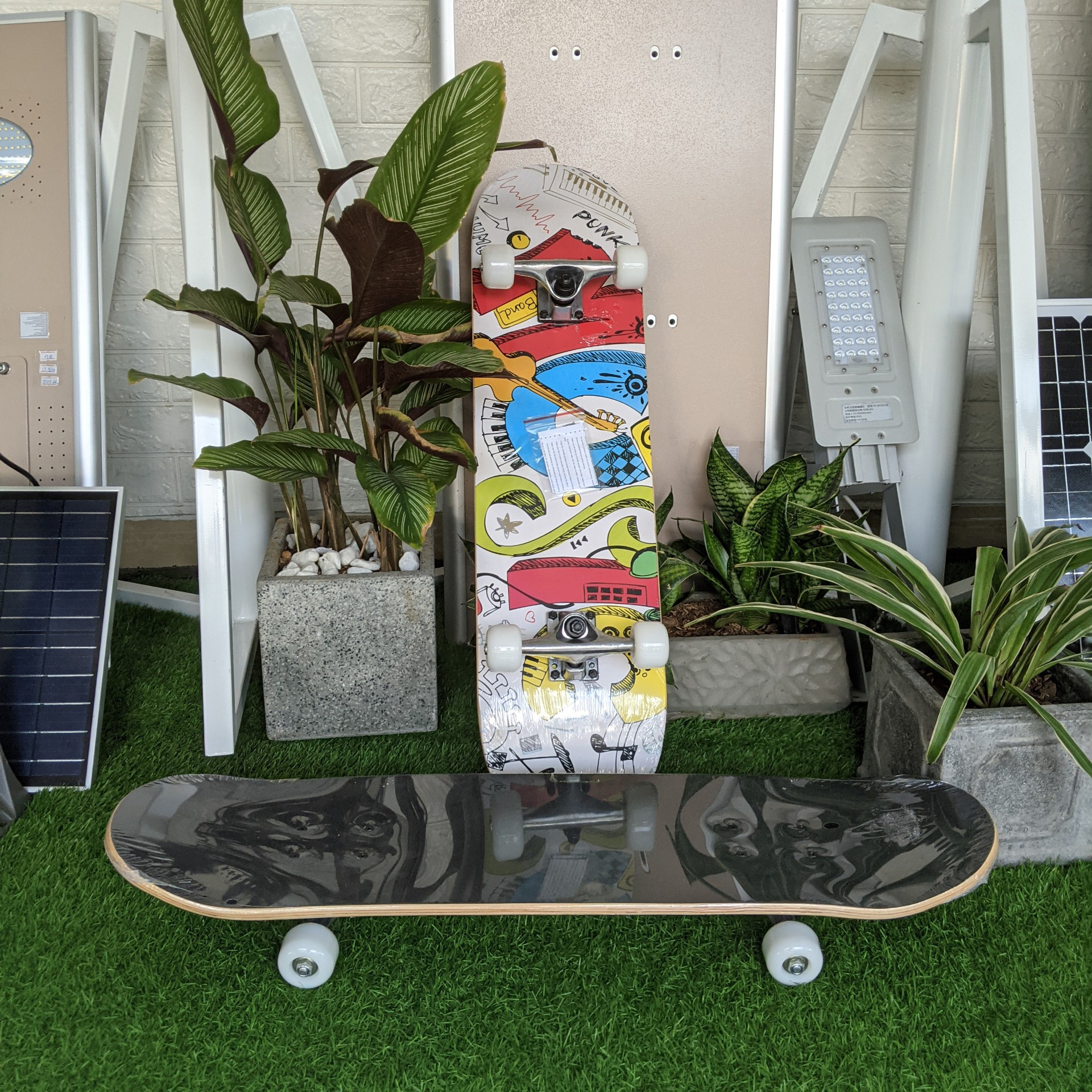 Ván trượt Skateboard bánh PU BABY PLAZA W3108C-2