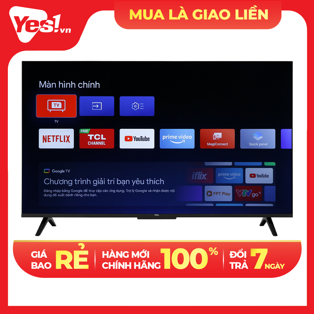 Smart Tivi TCL 4K 55P638 55 inch Google TV