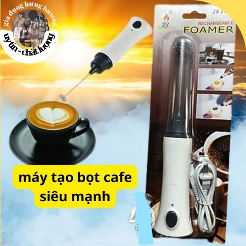 Máy tạo bọt coffe tay cầm dụng cụ pha chế