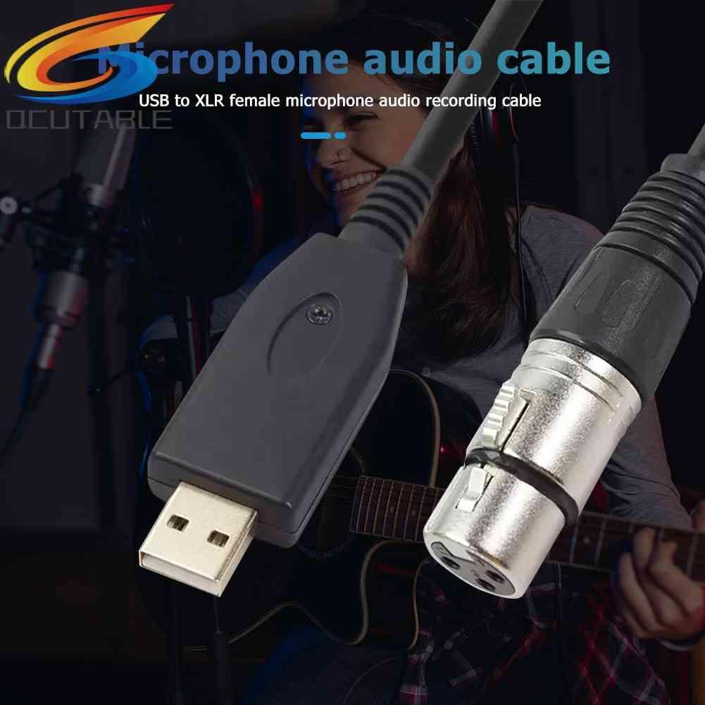 Cáp ChuyểN ĐổI USB Microphone Sang XLR 3-Pin
