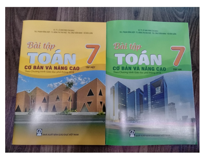 Sách - Bài tập Toán 7 - tập 1 cơ bản và nâng cao (Theo Chương trình Giáo dục phổ thông 2018)