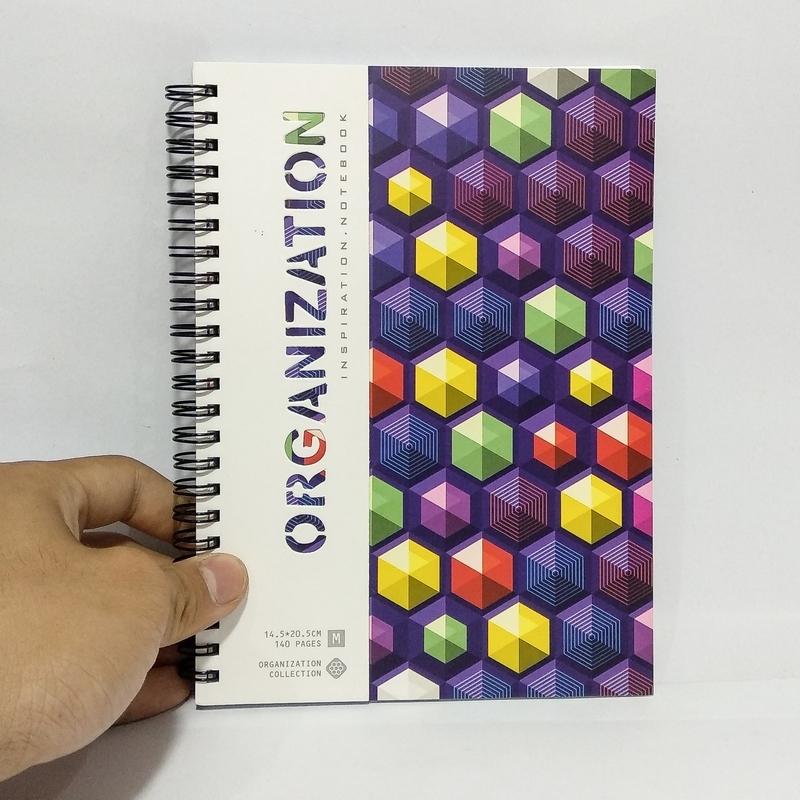 Sổ Lò Xo Organization M - Mẫu 2