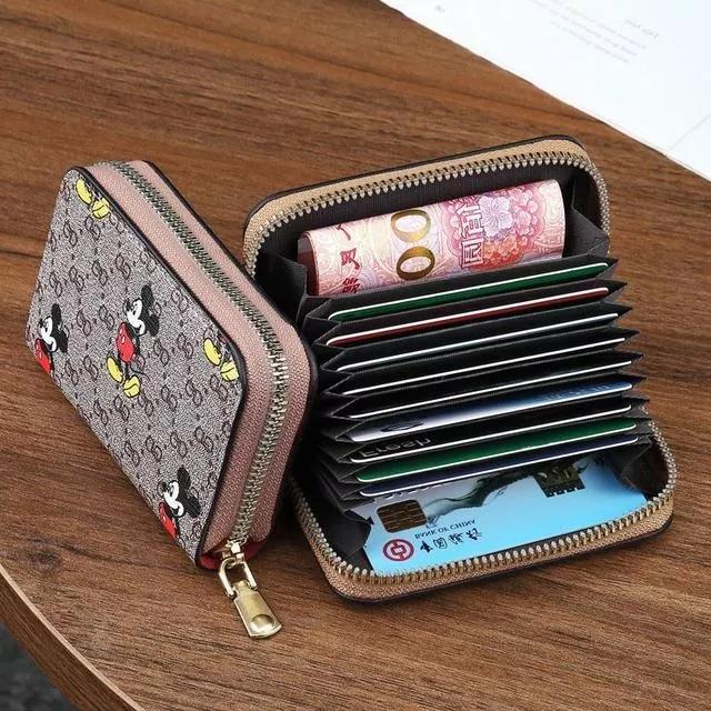 Ví Nữ Mini Cầm Tay Cao Cấp Nhiều Ngăn Đựng Thẻ Dễ Thương