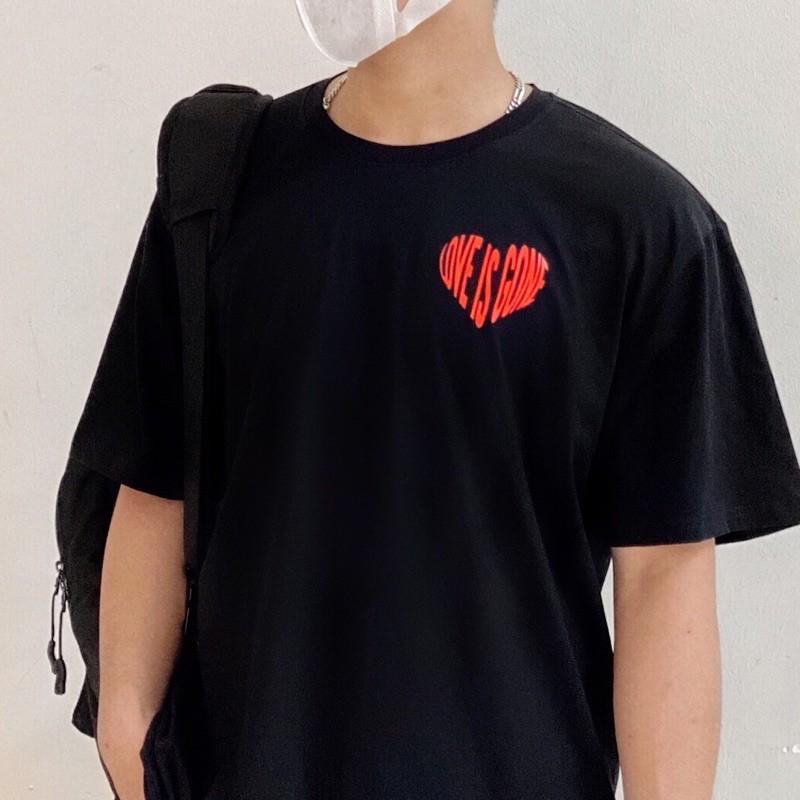 Áo phông cotton co giãn 4 chiều unisex “Love is gone”