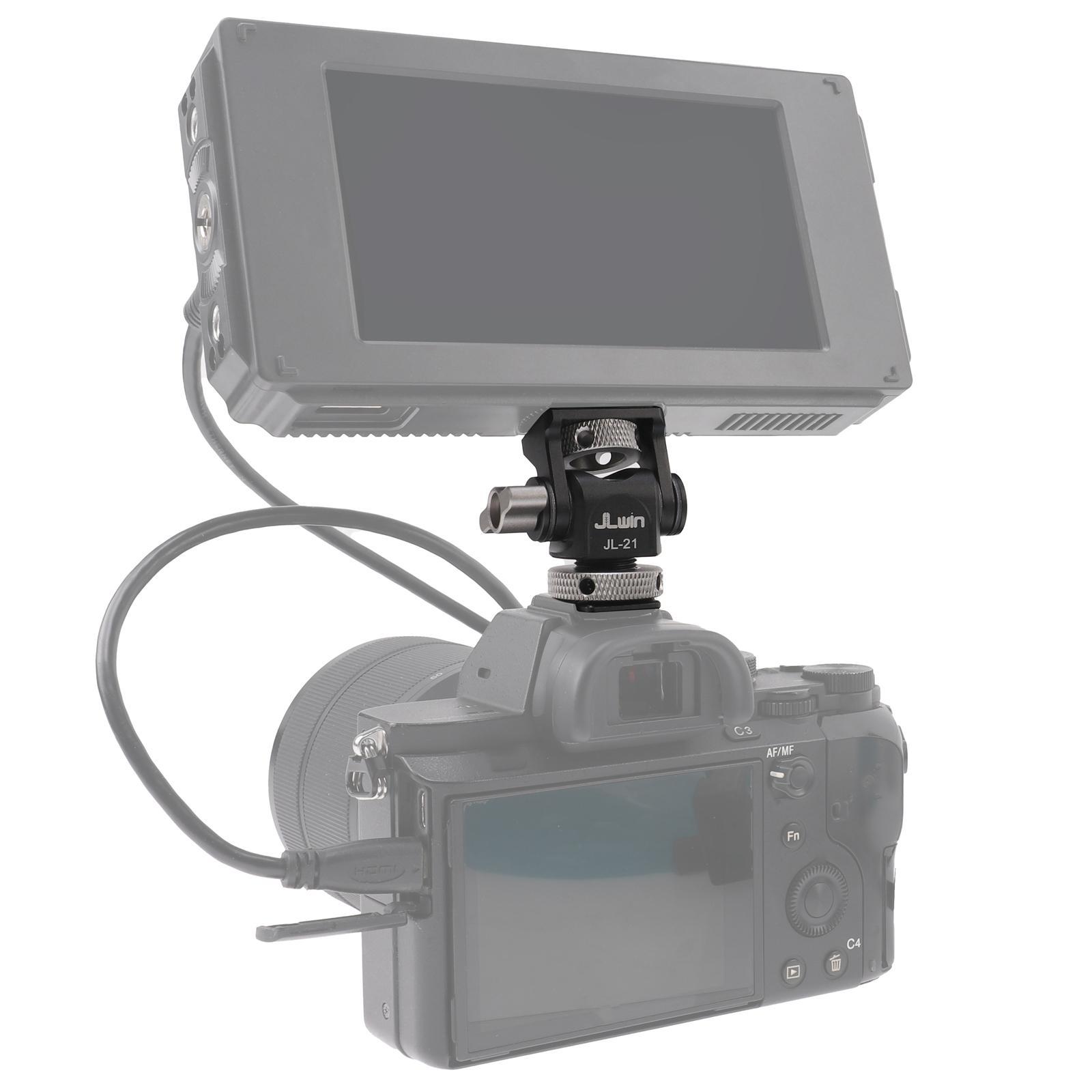Camera Monitor Mount Angle Adjustable Retractable Fits Positioning Pin