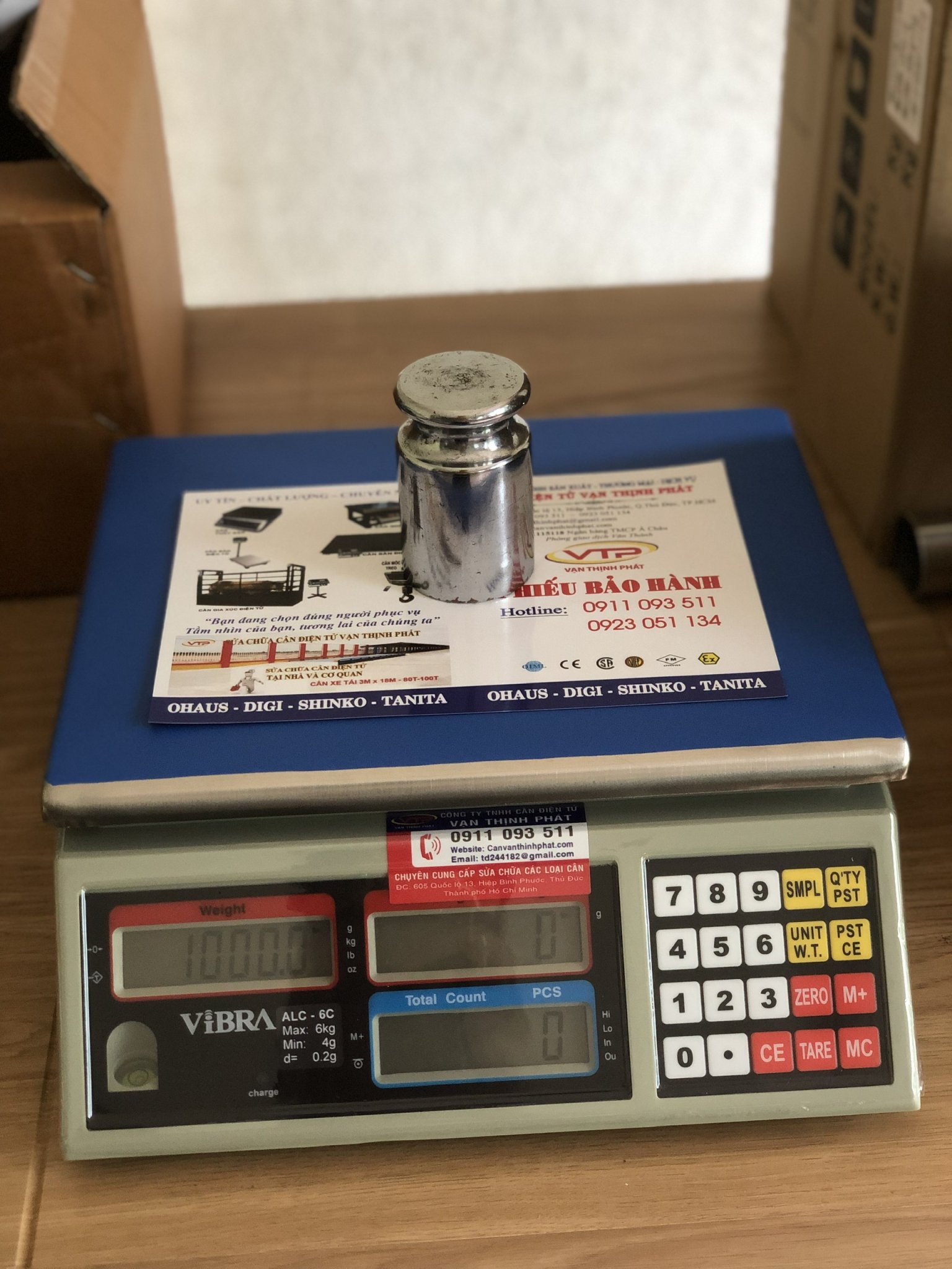Cân Điện Tử VIBRA ALC 30 kg