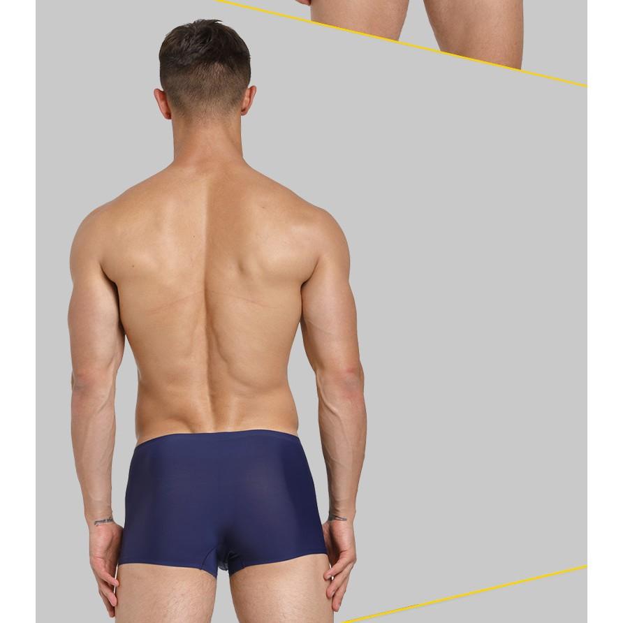 Quần sịp nam boxer đúc cao cấp chất lụa Mịn Cao Cấp NT305.