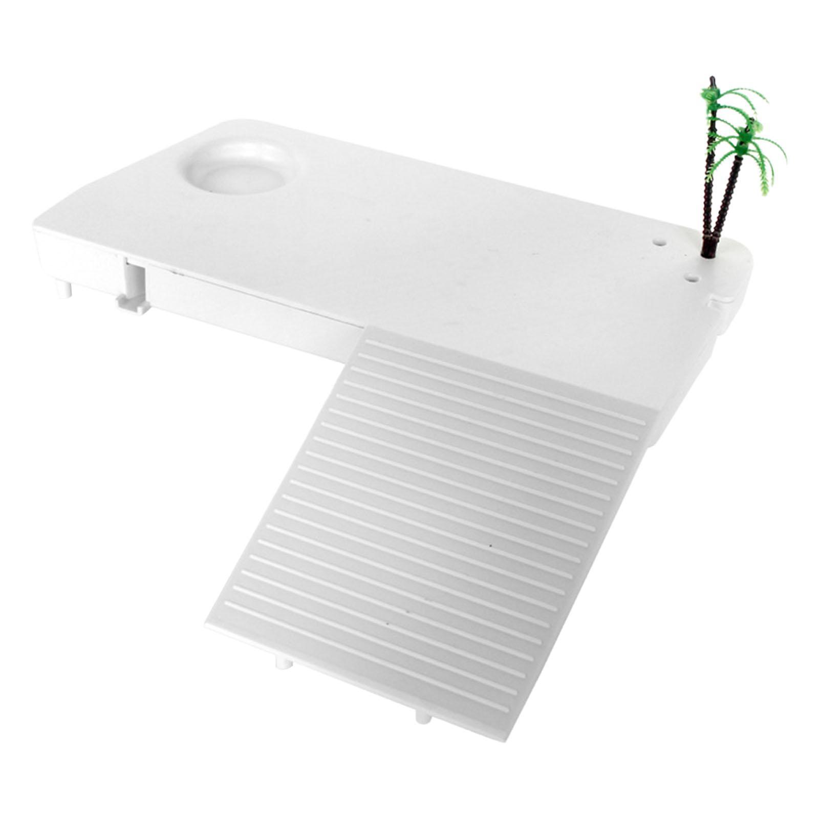 Turtle Pier Tortoise Basking Ramp Platform Terrapin Decoration Reptile Rest