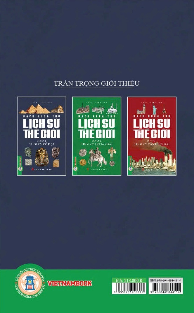 Bách Khoa Thư Lịch Sử Thế Giới, Quyển 1 - Thời Kỳ Cổ Đại