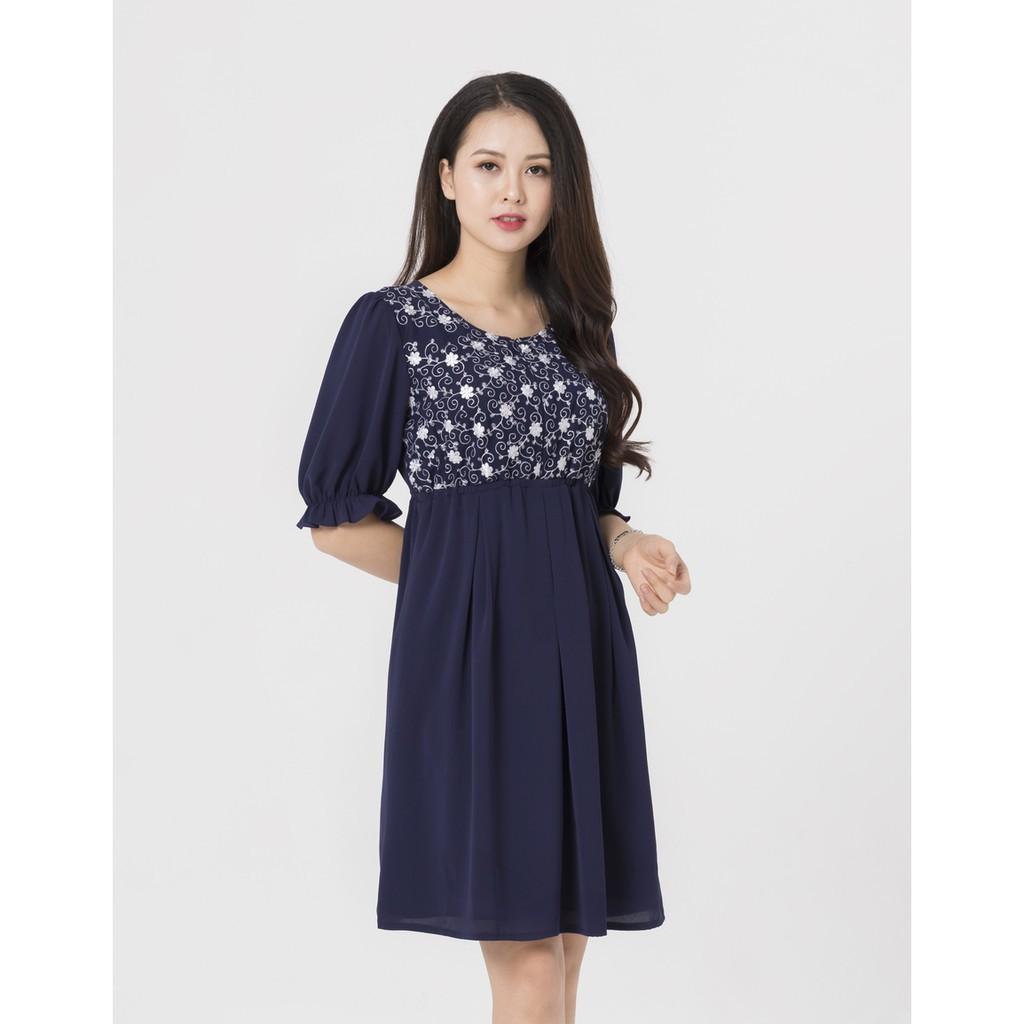 Đầm công sở kết hợp cho con bú sau sinh sau sinh M4021 , CAM KẾT 7 NGÀY ĐỔI TRẢ