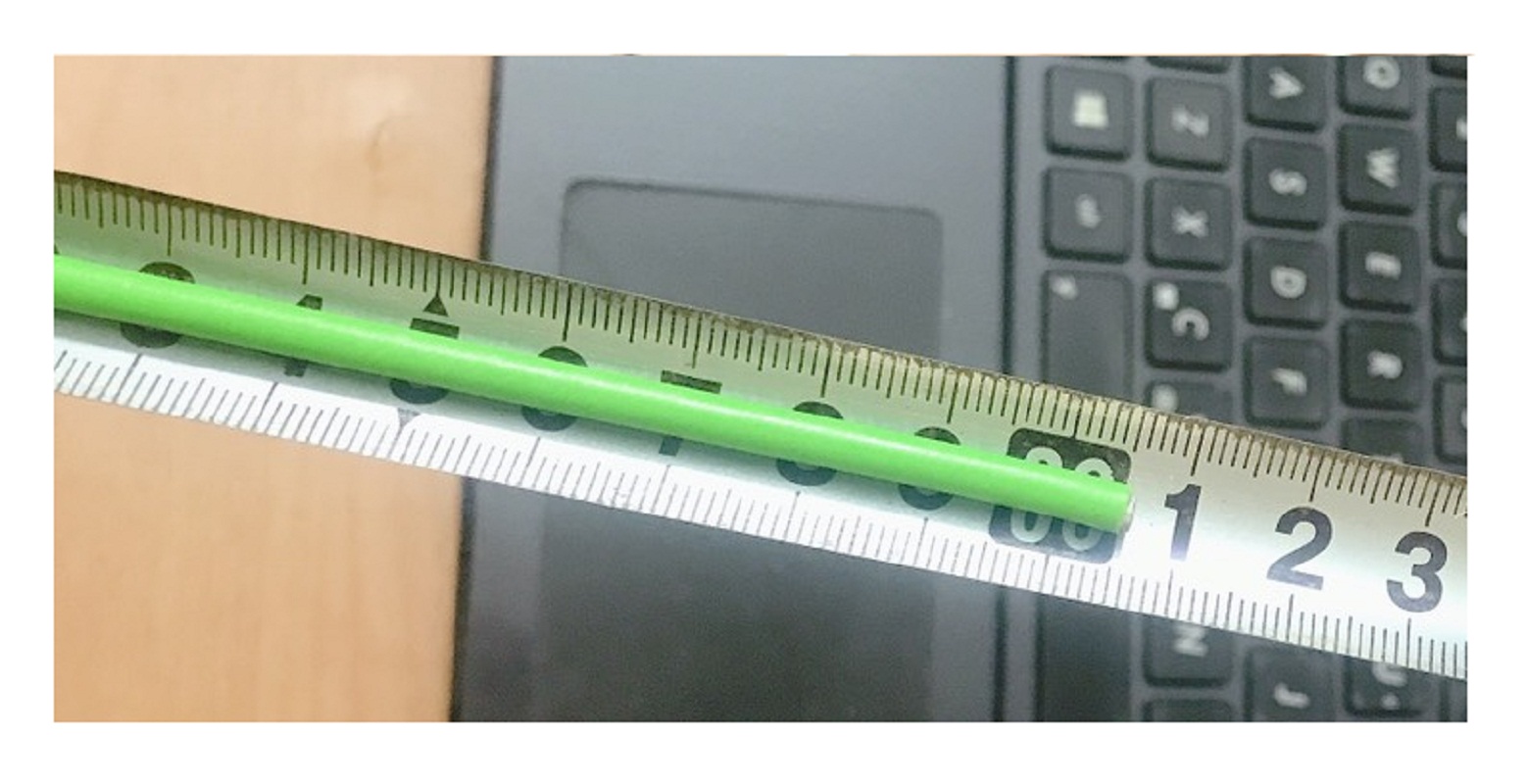 20 Que Thép Chống Lan Bọc Nhựa Màu Xanh Dài 80cm