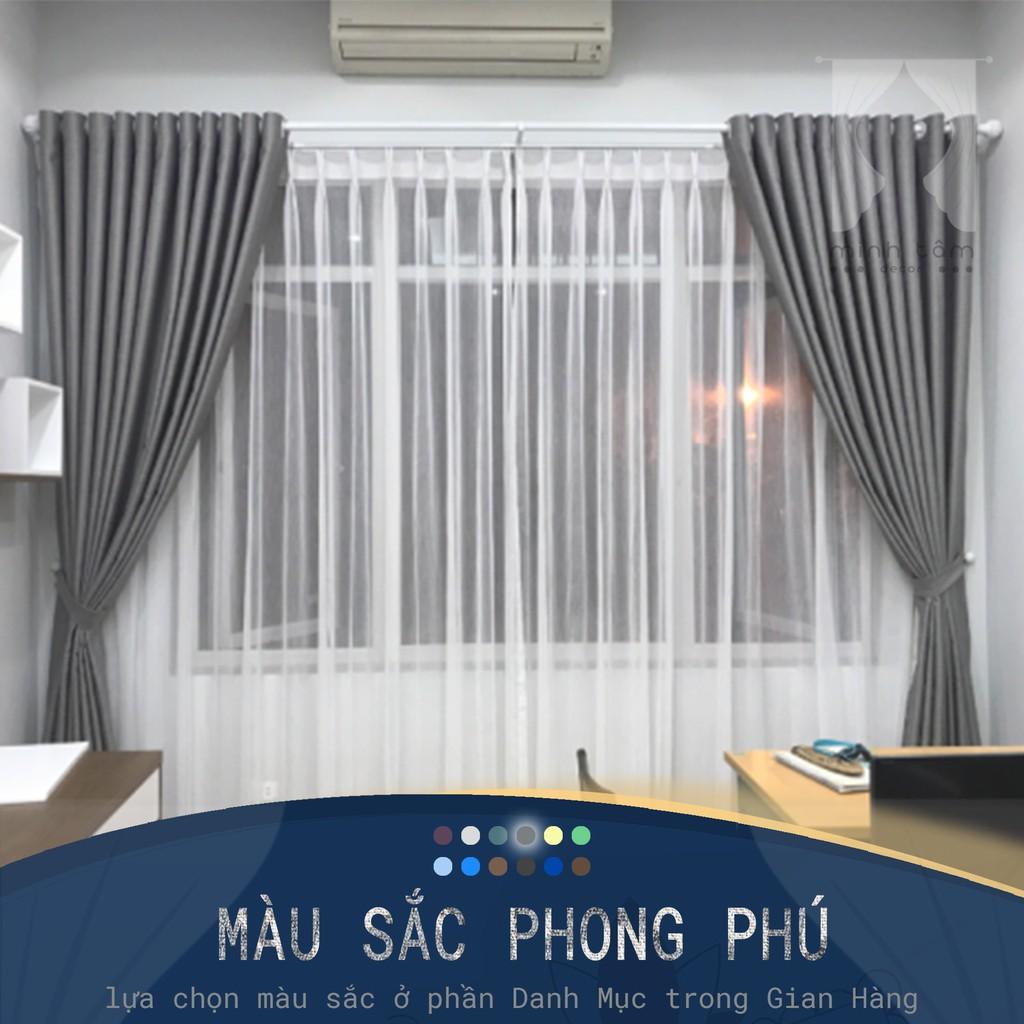 Rèm cửa chống nắng - Màu xám khói ( kích thước nhỏ)