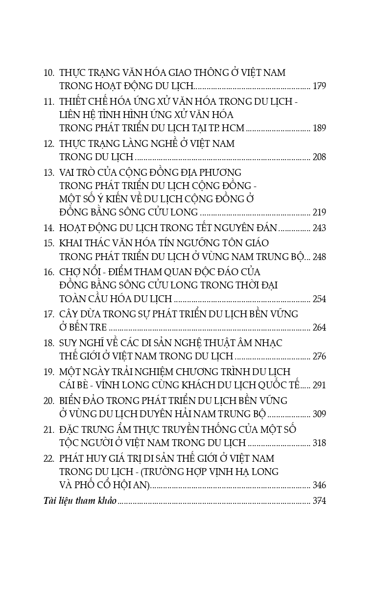 Một Số Vấn Đề Về Văn Hóa Du Lịch Việt Nam (Tái bản có sửa chữa, bổ sung)