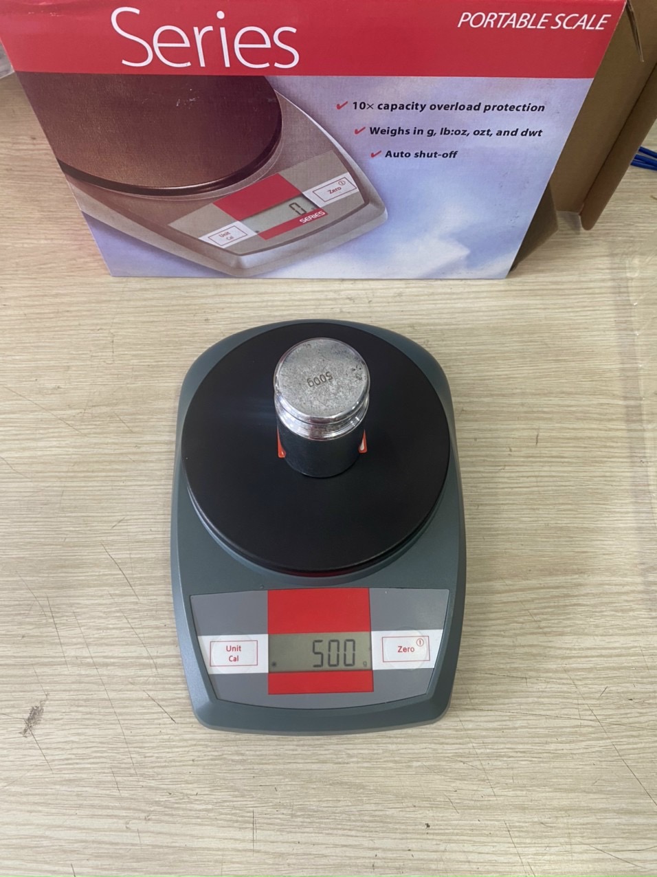 Cân điện tử NHÀ BẾP OS Mức cân 5kg độ đọc 1g