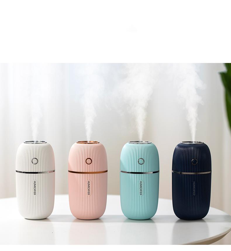 USB Máy Phun Sương Tạo Ẩm Khuếch Tán Tinh Dầu 300ML Siêu Âm Tinh Dầu Humificador Nhà Xông Tinh Dầu Phun Sương Tạo Di Động